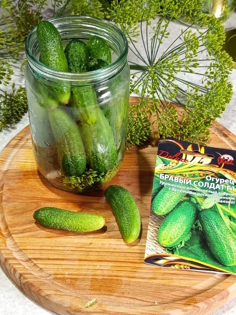 Отборные корнишоны идут на заготовки.jpg Отборные корнишоны идут на заготовки.jpg